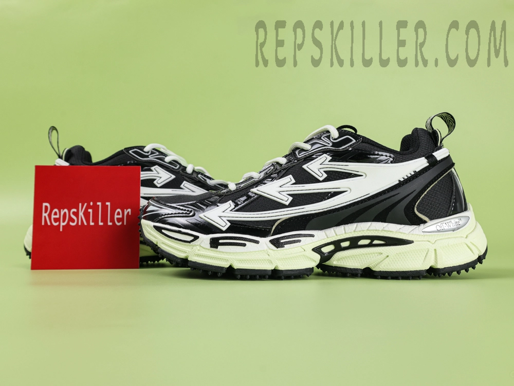 Off White Be Right Back Grass Green Black