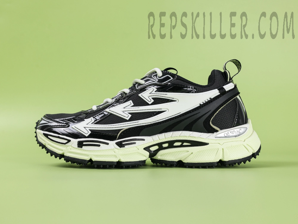 Off White Be Right Back Grass Green Black