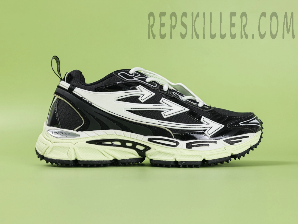 Off White Be Right Back Grass Green Black
