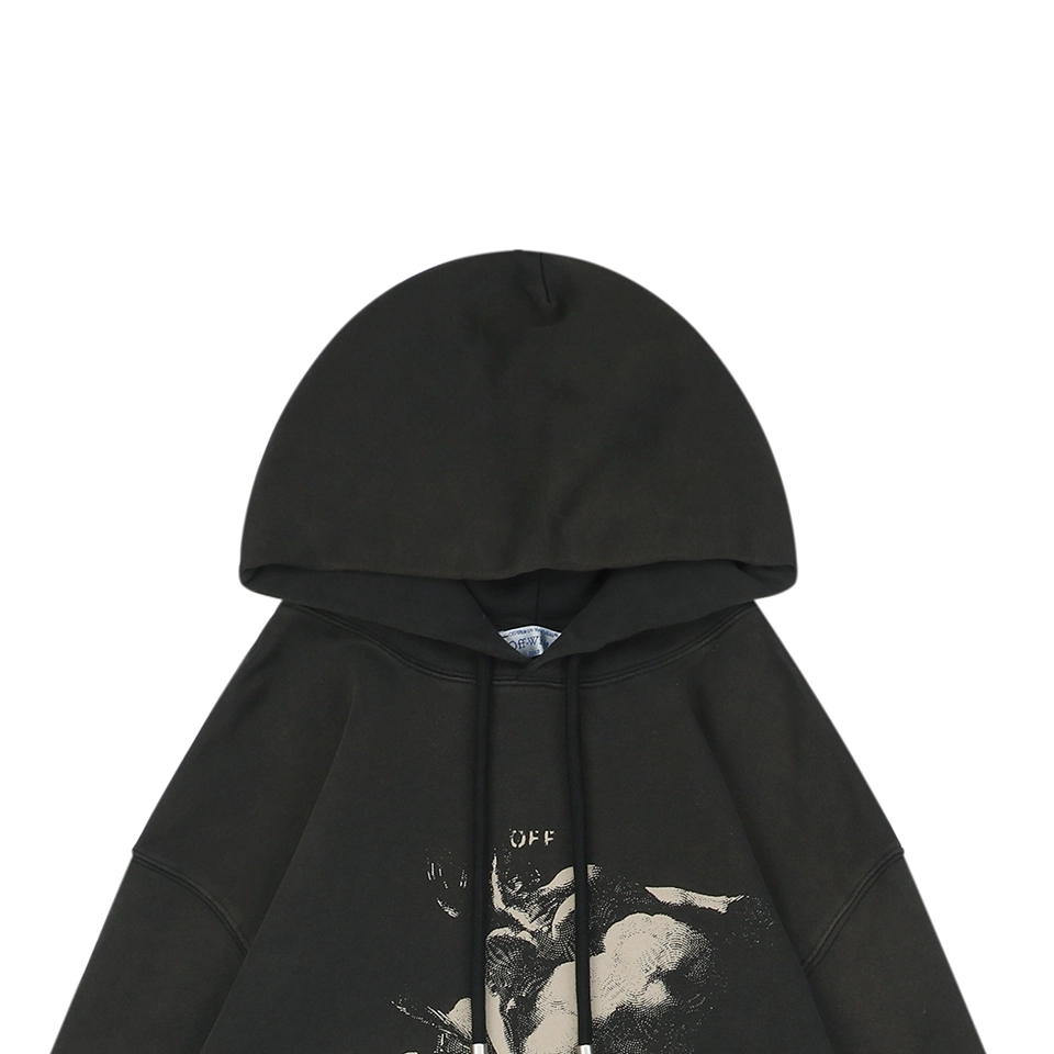 Off White Caravaggio The Martyrdom Of Saint Matthew Print Hoodie