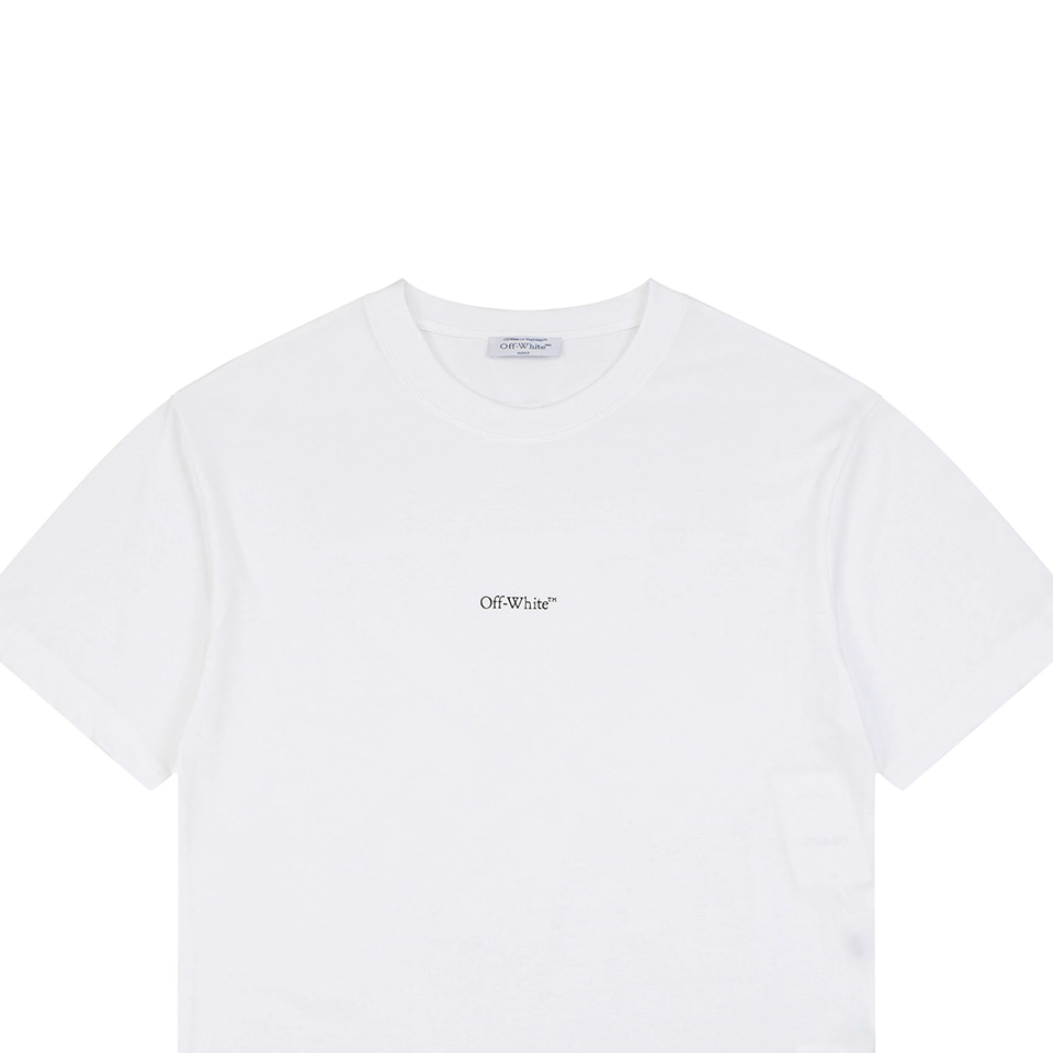 Off White Equestrian Arrow Graphic T Shirt