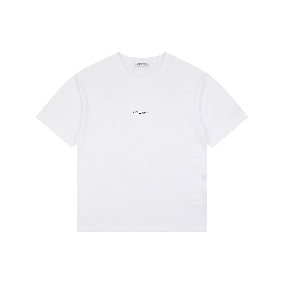 Off White Equestrian Arrow Graphic T Shirt