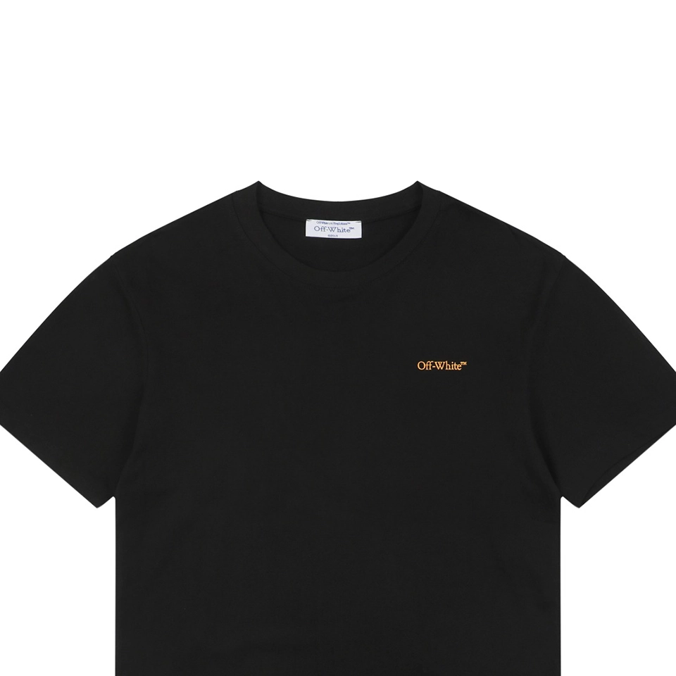 Off White Measuring Tape Arrows Print T Shirt