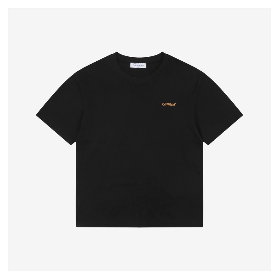Off White Measuring Tape Arrows Print T Shirt