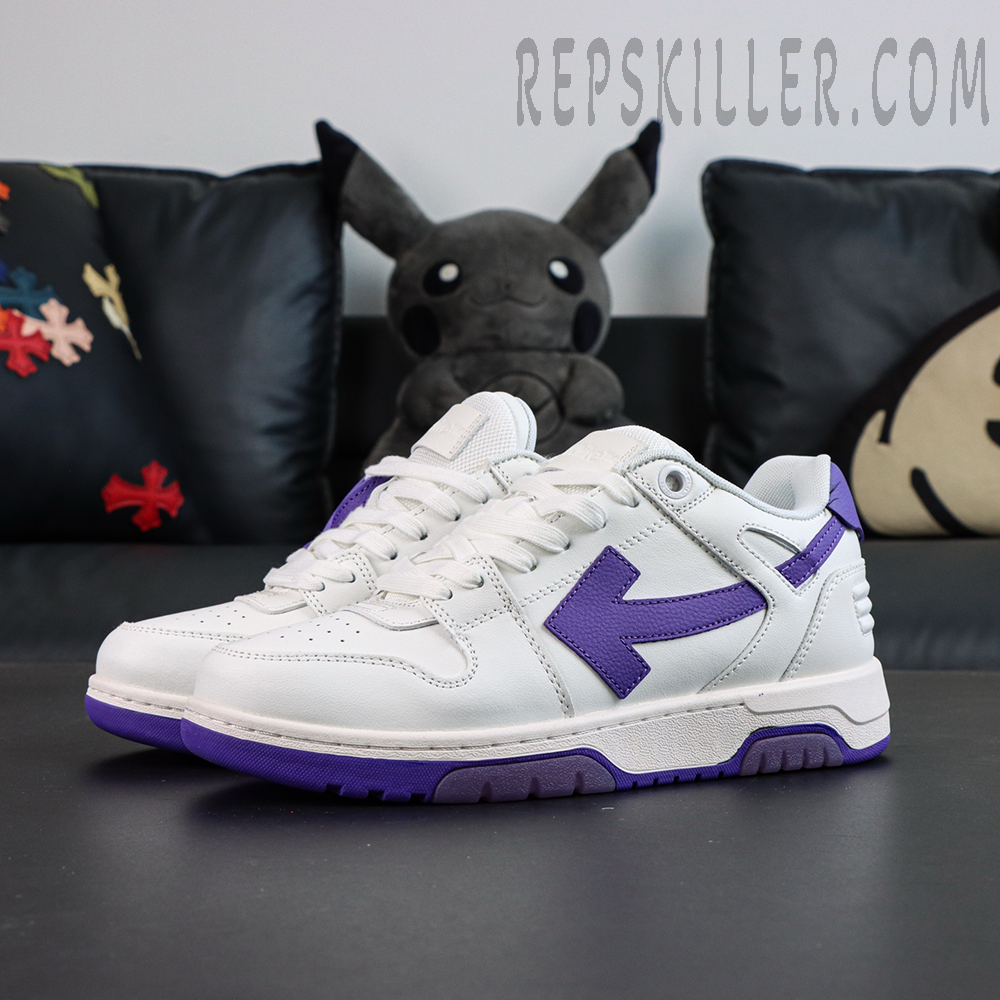 Off White Out Of Office White Dark Purple