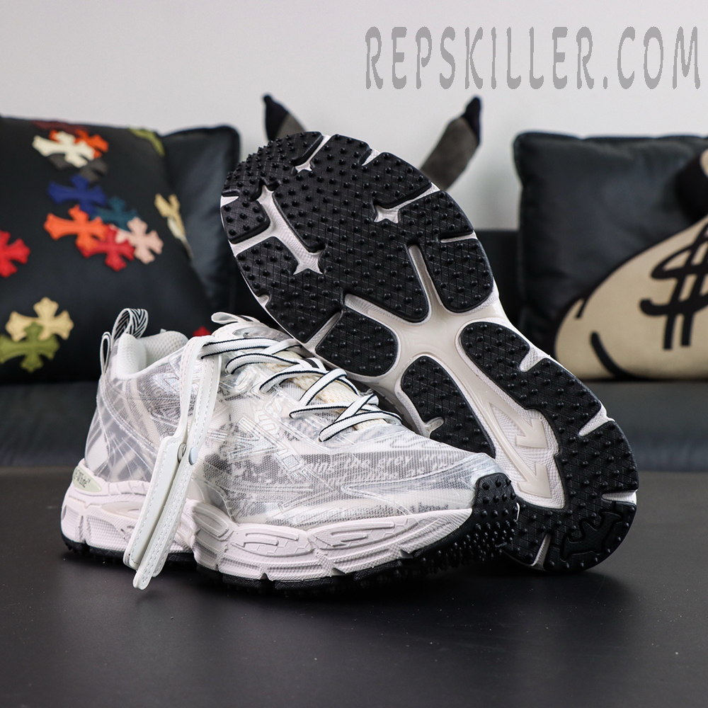 Off White Out Of White Printed Pattern
