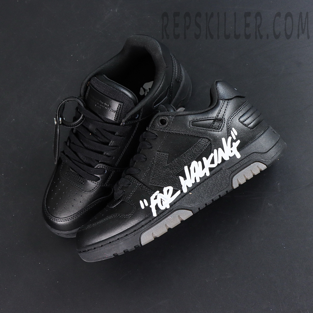 Off White Out Of Office For Walking Black White
