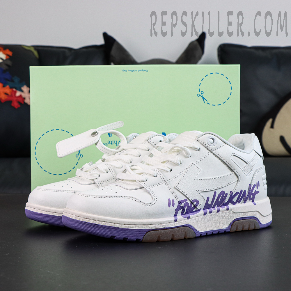 Off White Out Of Office For Walking White Lilac
