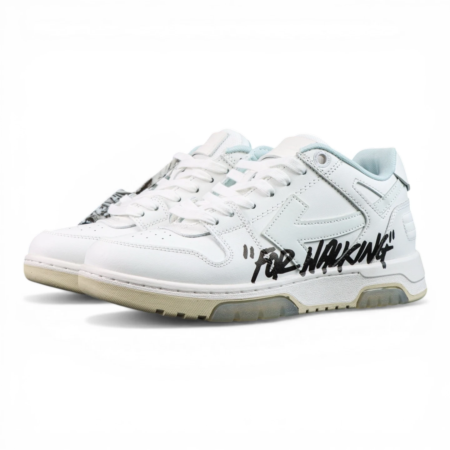 Off White Out Of Office Low For Walking White Black