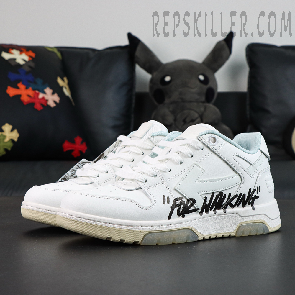 Off White Out Of Office Low For Walking White Black