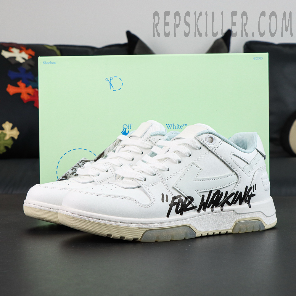 Off White Out Of Office Low For Walking White Black