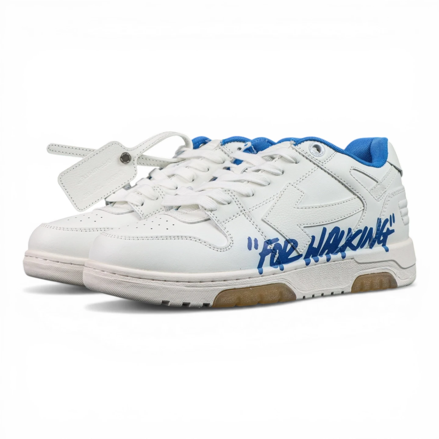 Off White Out Of Office Low For Walking White Blue