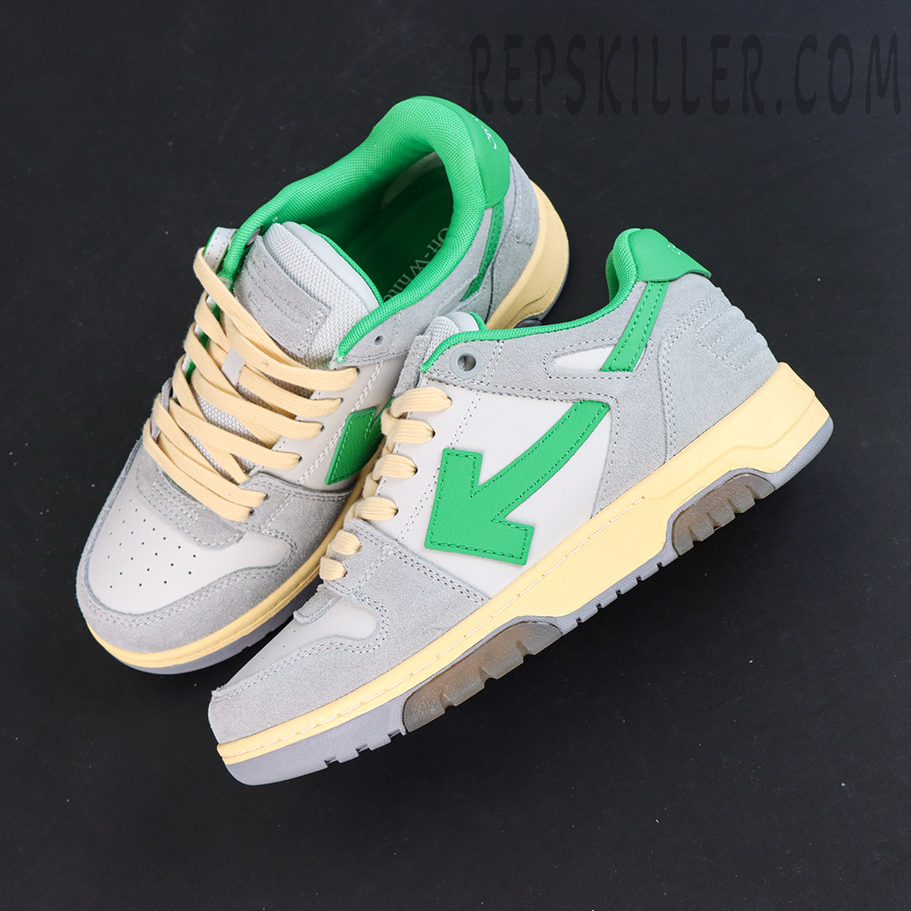 Off White Out Of Office Low Light Grey Green 2