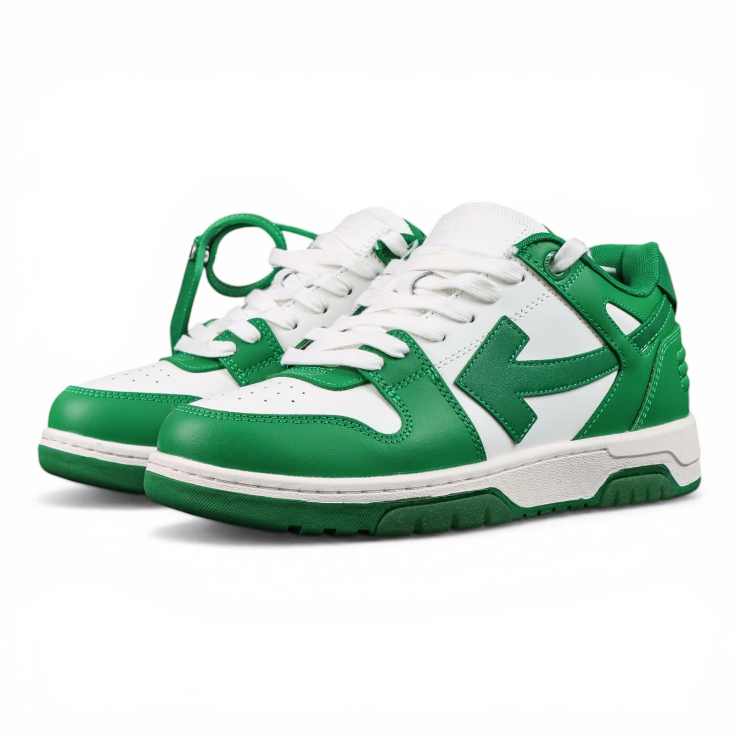 Off White Out Of Office Low White Green
