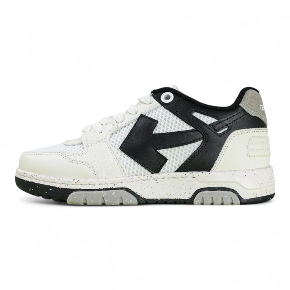 Off White Out Of Office Slim White Black Speckled 1