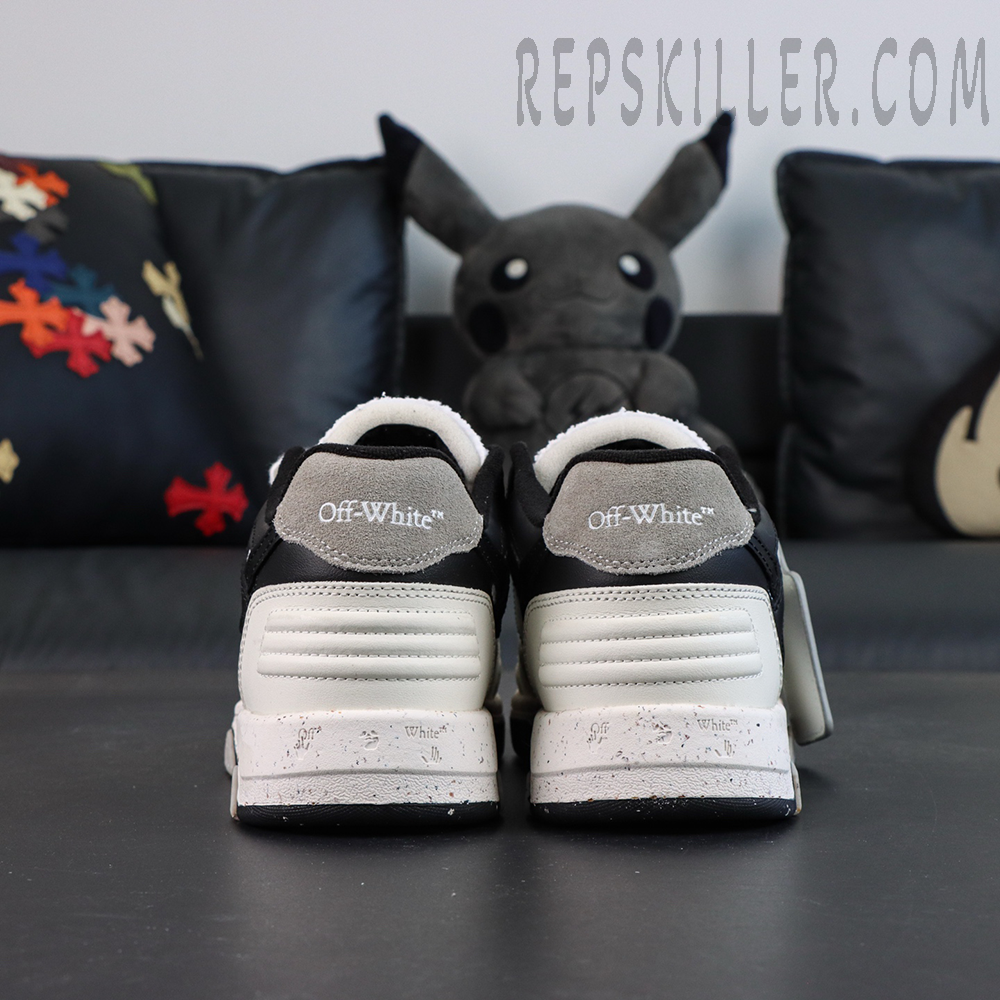Off White Out Of Office Slim White Black Speckled