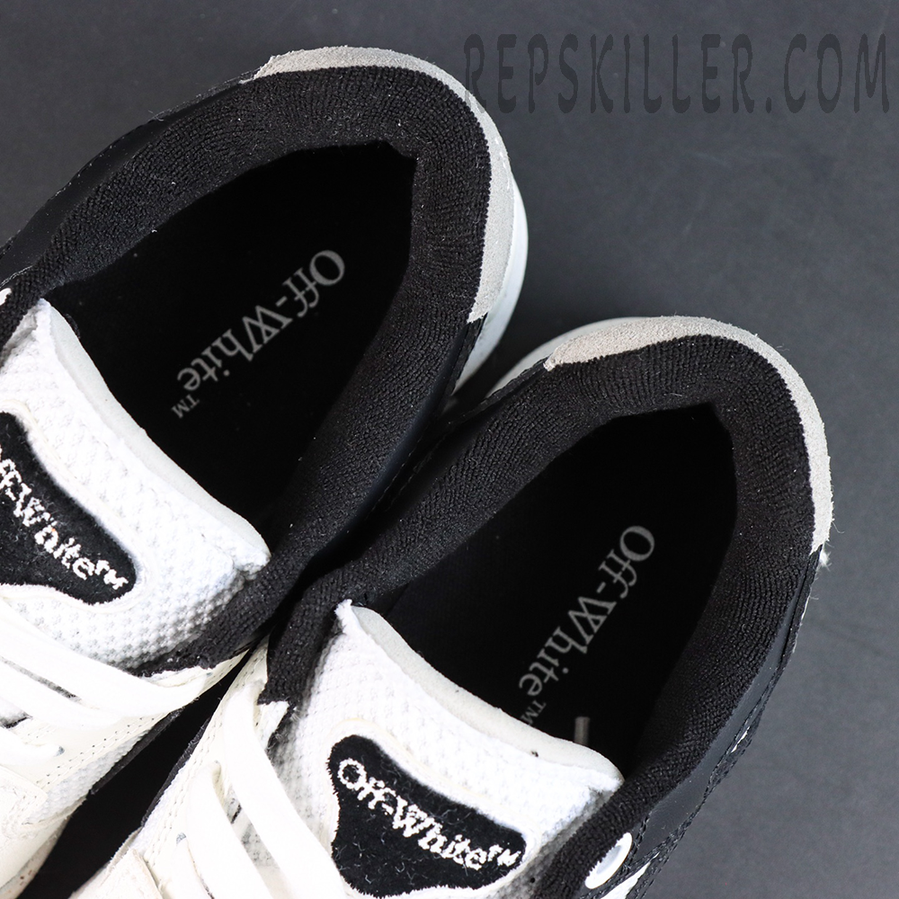 Off White Out Of Office Slim White Black Speckled