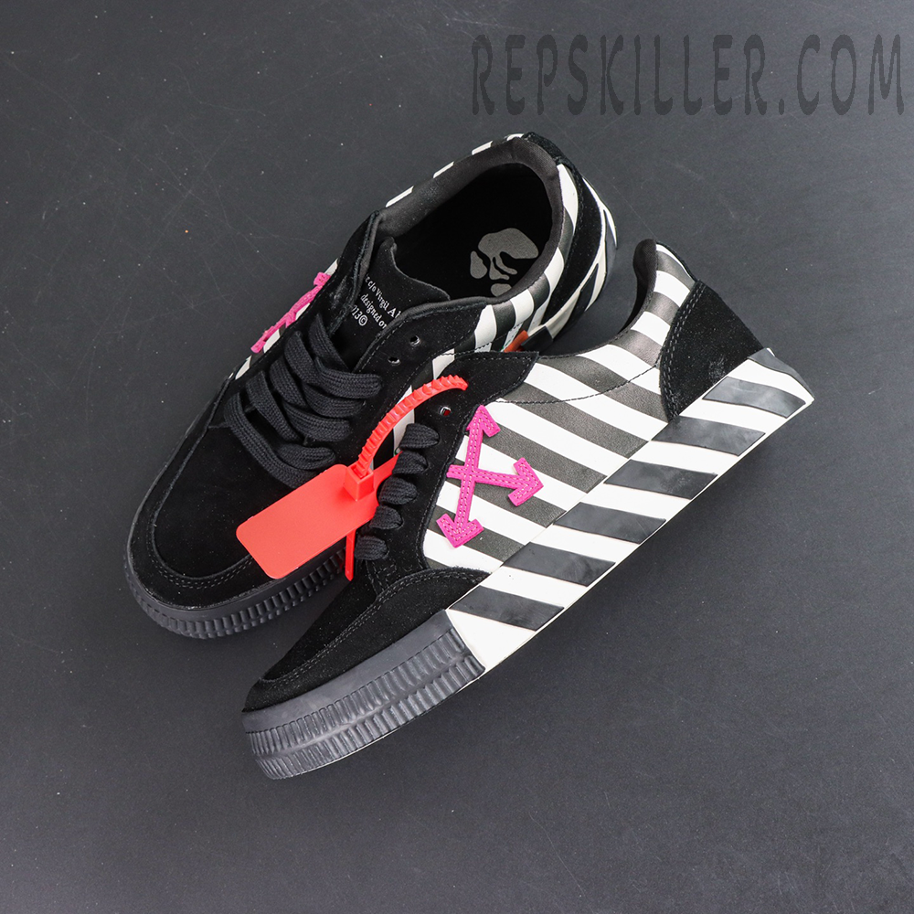 Off White Vulc Black White Fuchsia