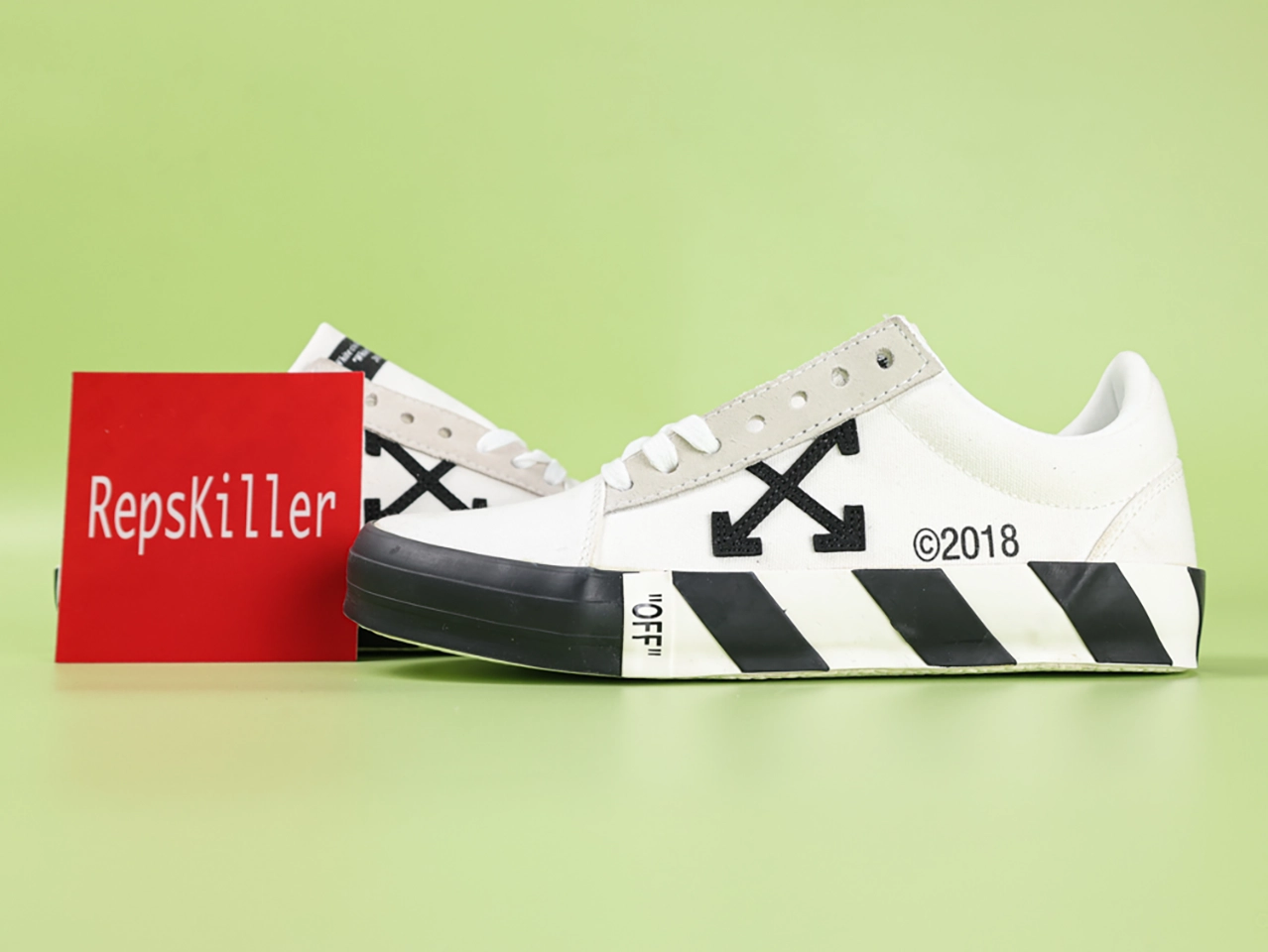 Off White Vulc Low Top White