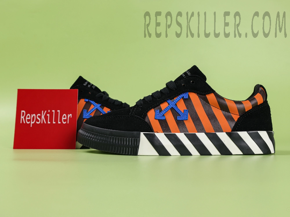 Off White Vulc Sneaker Black Orange