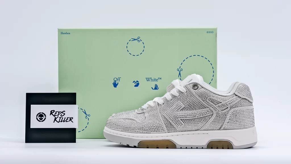 Off White Wmns Out Of Office White Strass Replica – Image 1 Off-White Wmns Out Of Office 'White Strass' Replica