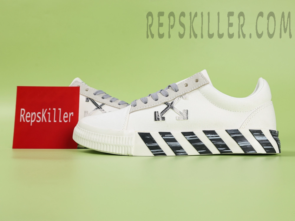 Off White Wmns Vulc Sneaker White Black