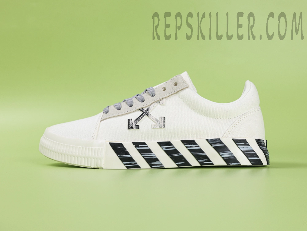 Off White Wmns Vulc Sneaker White Black