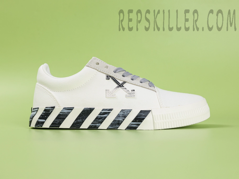 Off White Wmns Vulc Sneaker White Black
