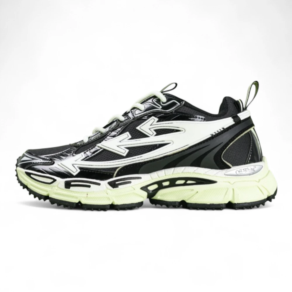 Off White C O Virgil Abloh Be Right Back Black Lime