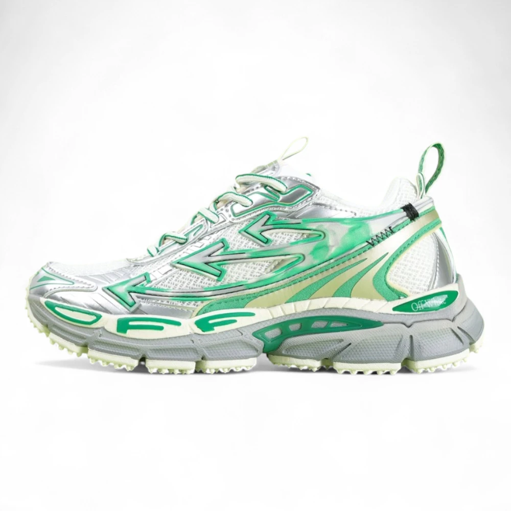 Off White C O Virgil Abloh Be Right Back Silver Green