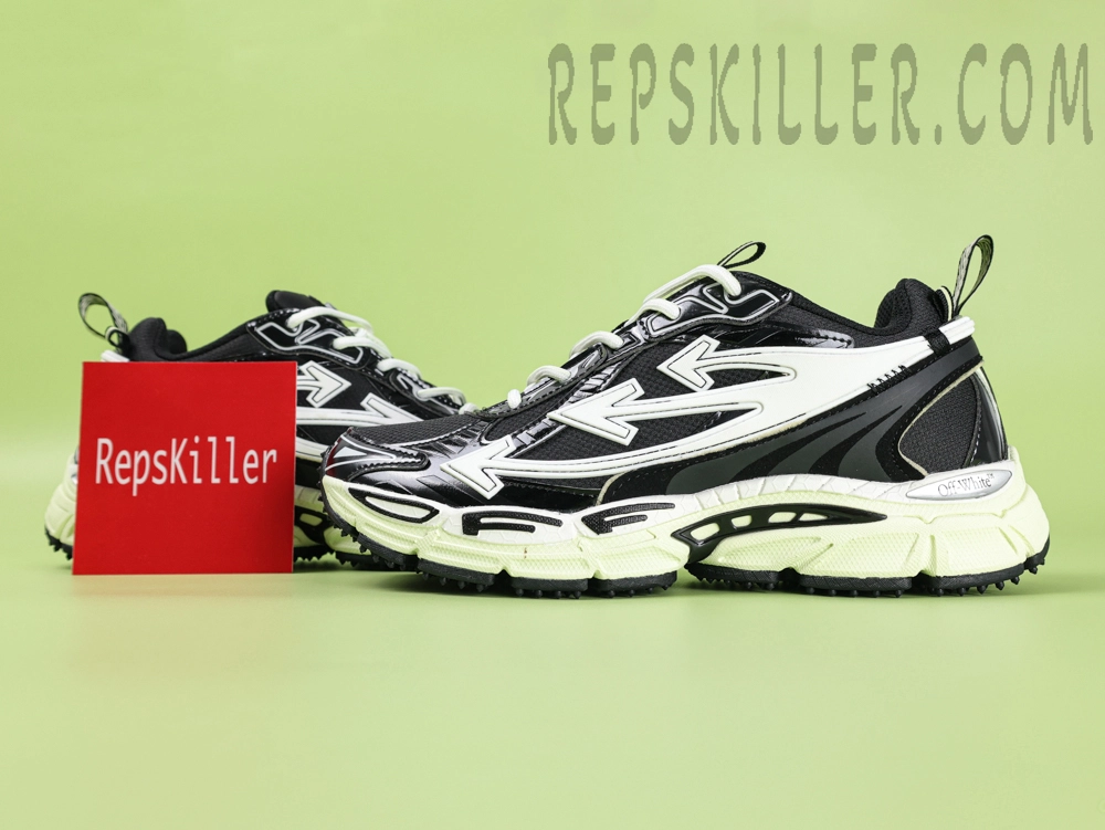 Off White C O Virgil Abloh Be Right Back Black Lime