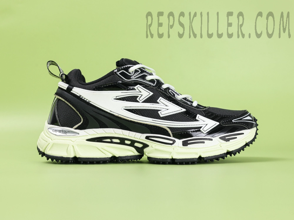 Off White C O Virgil Abloh Be Right Back Black Lime