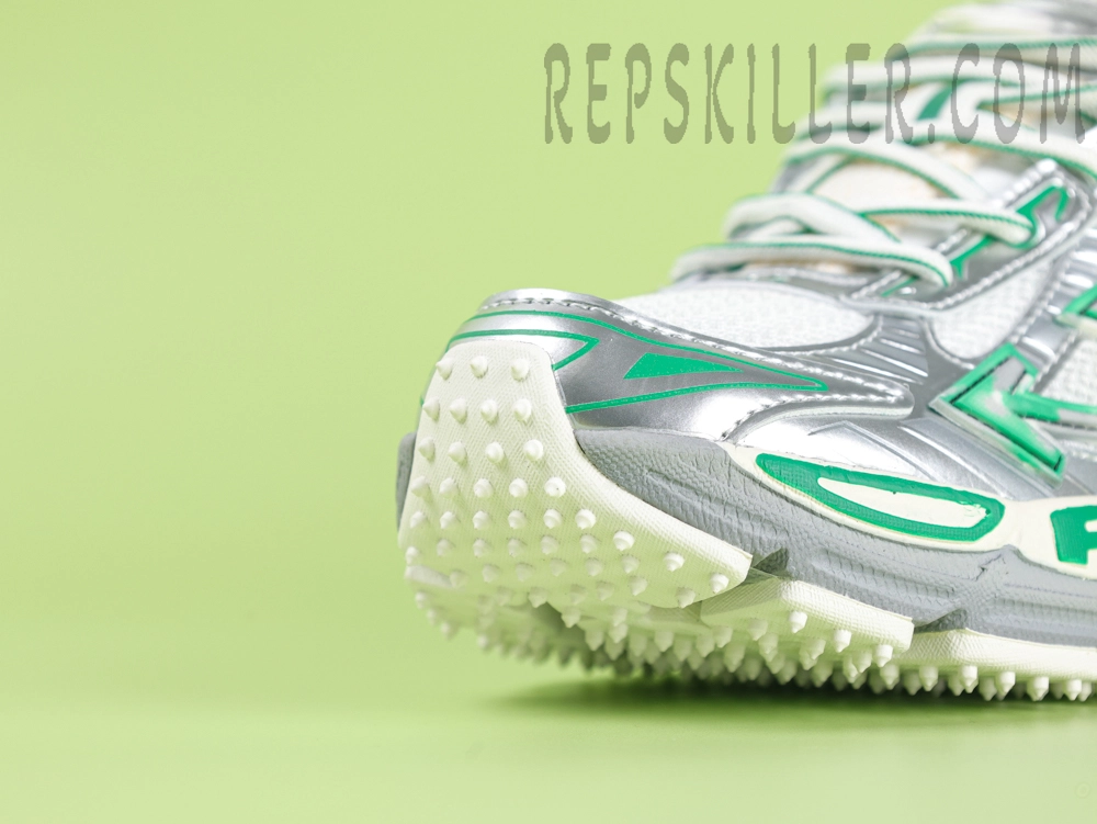 Off White C O Virgil Abloh Be Right Back Silver Green