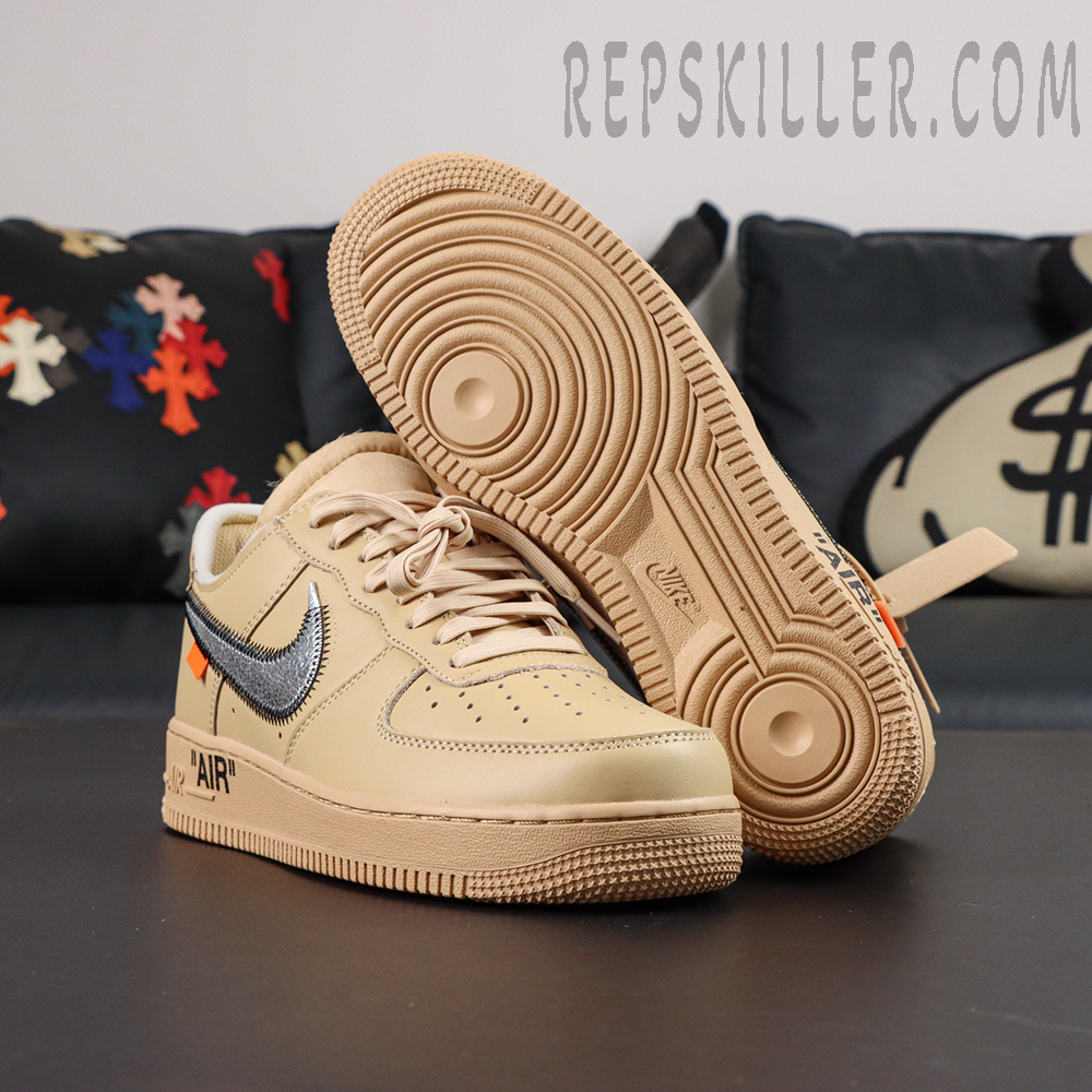 Off White X Air Force 1 Low Sp Sesame
