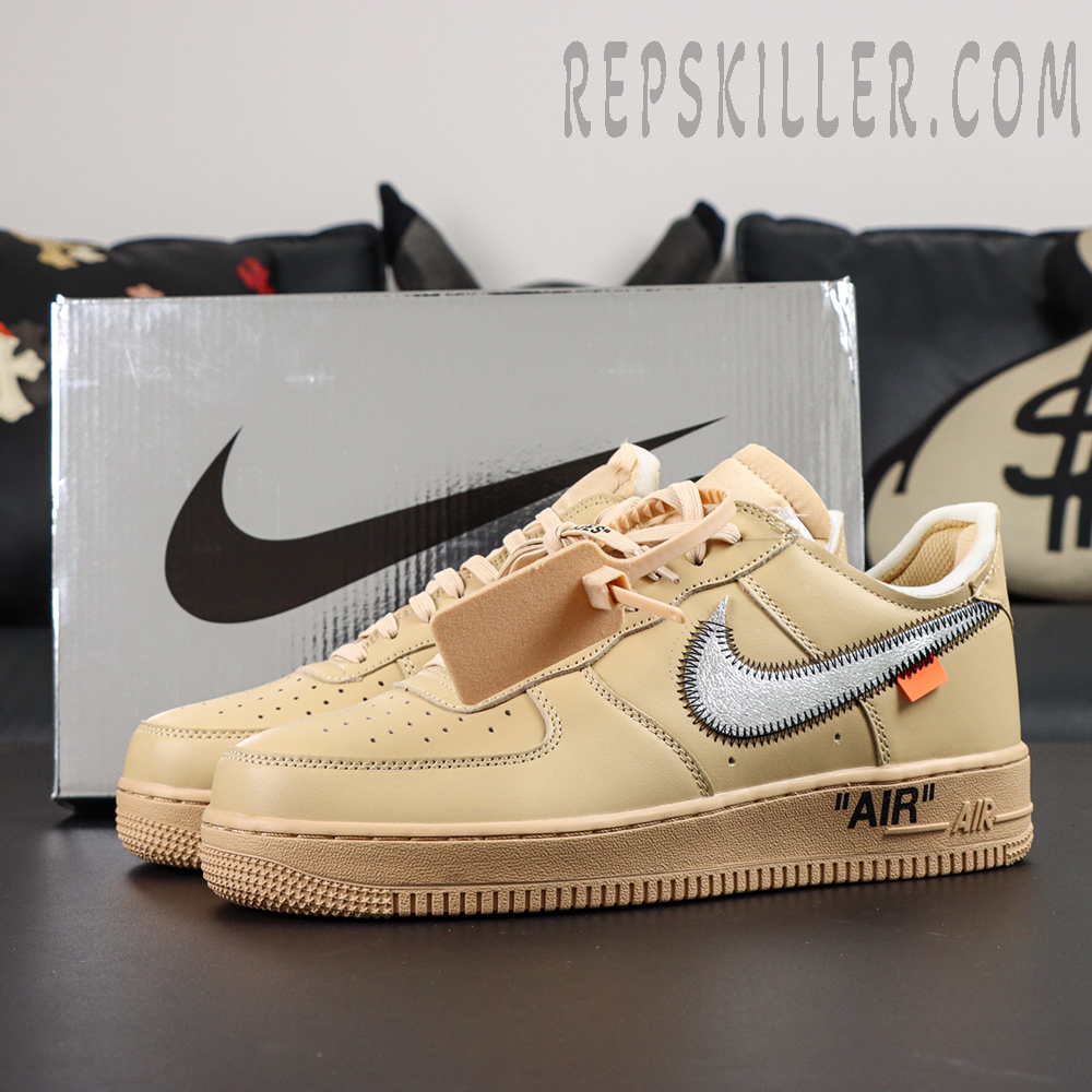 Off White X Air Force 1 Low Sp Sesame