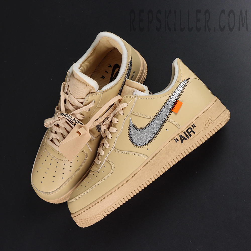 Off White X Air Force 1 Low Sp Sesame