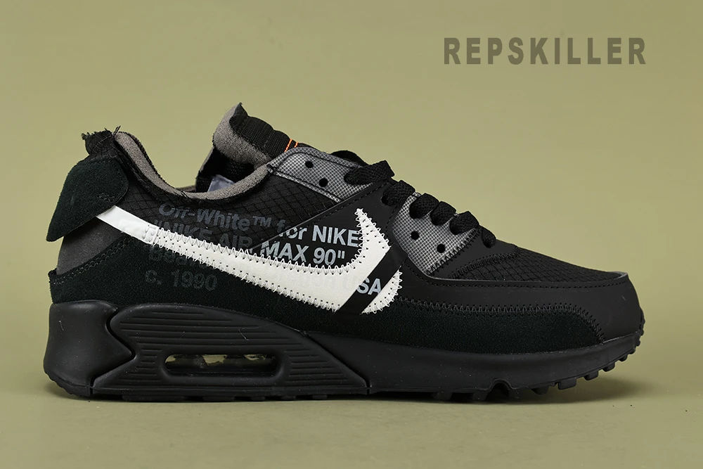 Off-White-x-Air-Max-90-Black-Replica9.webp Off White X Air Max 90 Black