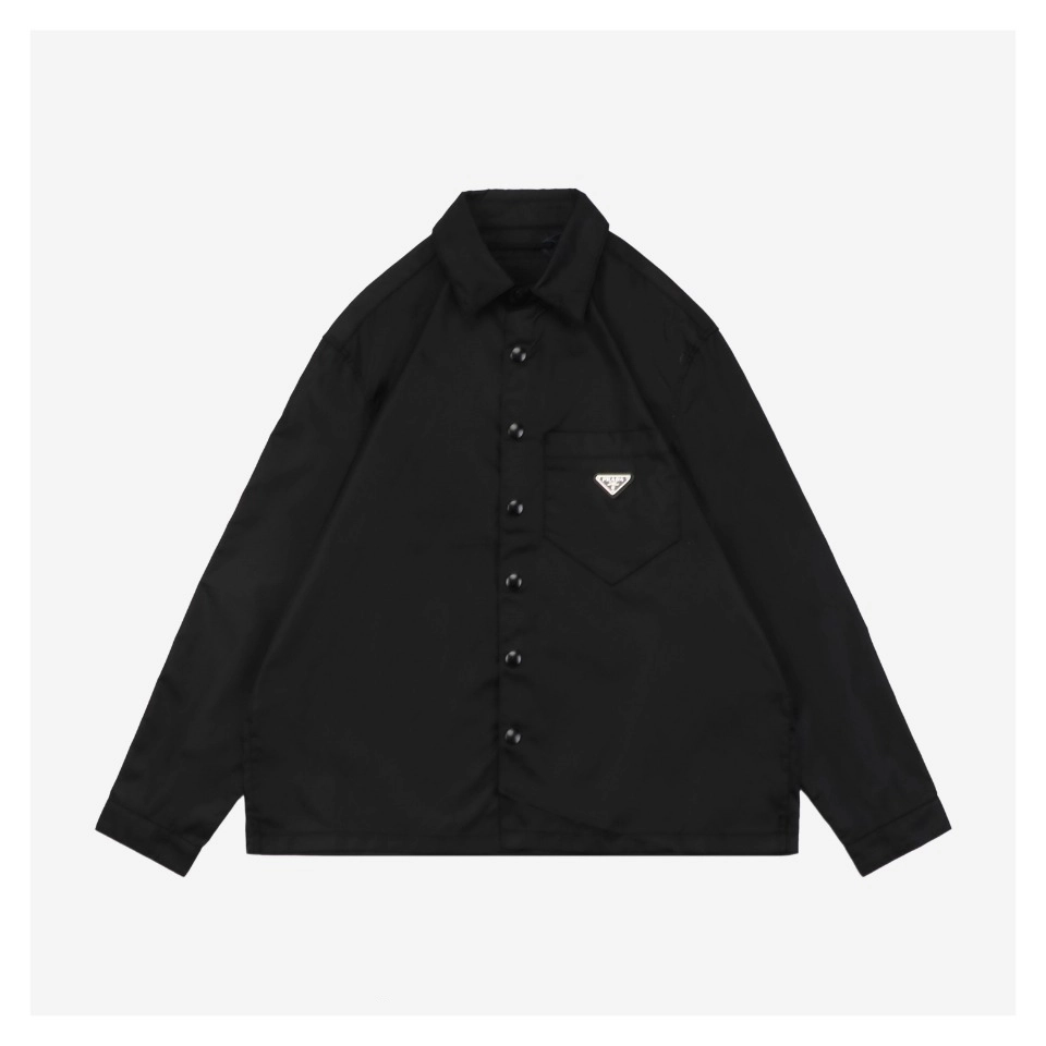 PD-Re-Nylon-Pocket-Triangle-Logo-Nylon-Shirt-Jacket2.jpeg.webp Prada Re Nylon Pocket Triangle Logo Nylon Shirt Jacket