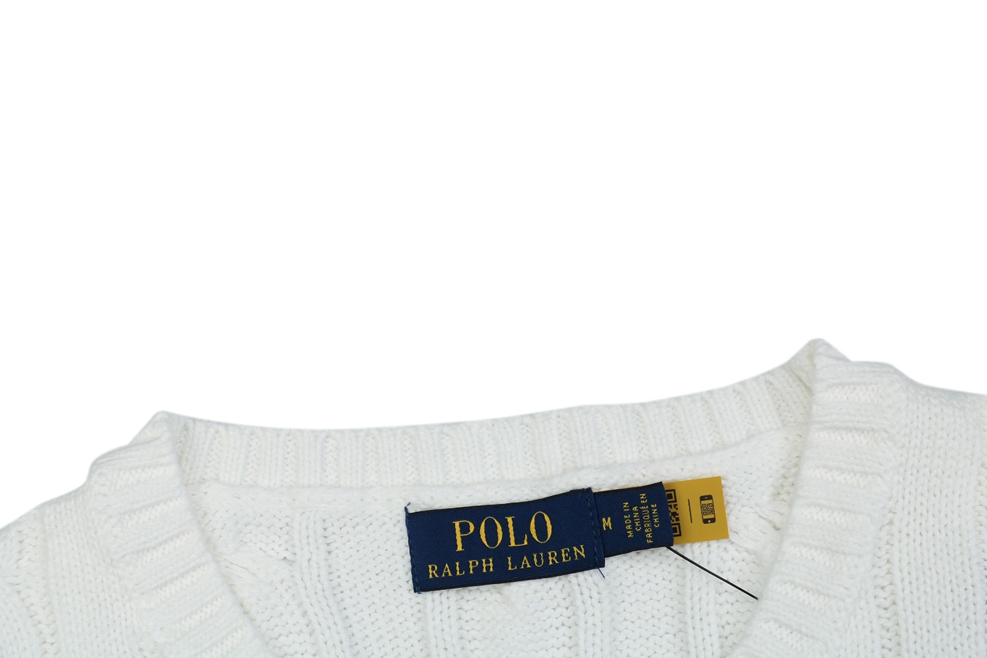 Ralph Lauren Cable Knit Crewneck Pony Logo Sweater