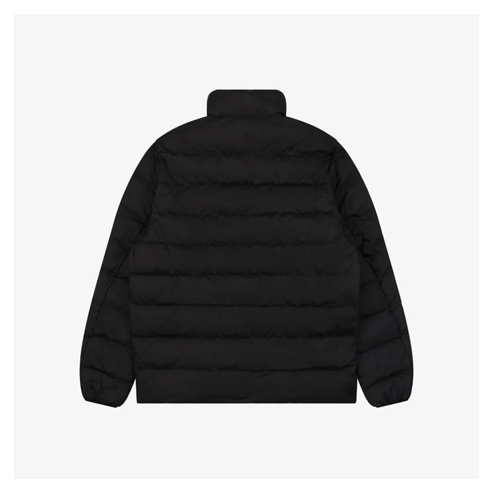 Ralph Lauren Pony Logo Quilted Stand Collar Down Jacket