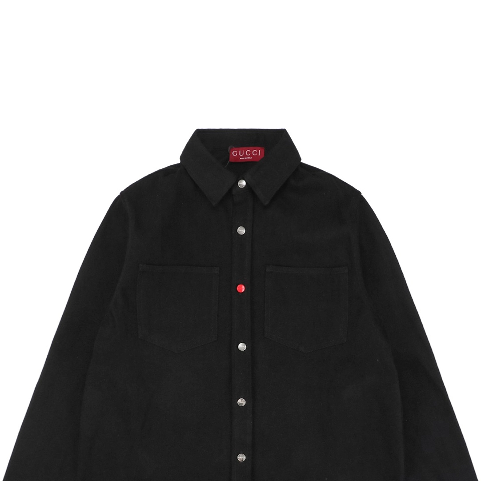 Red-Button-G-Letter-Rhinestone-Embellished-Long-Sleeve-Shirt1.jpeg.webp Red Button G Letter Rhinestone Embellished Long Sleeve Shirt