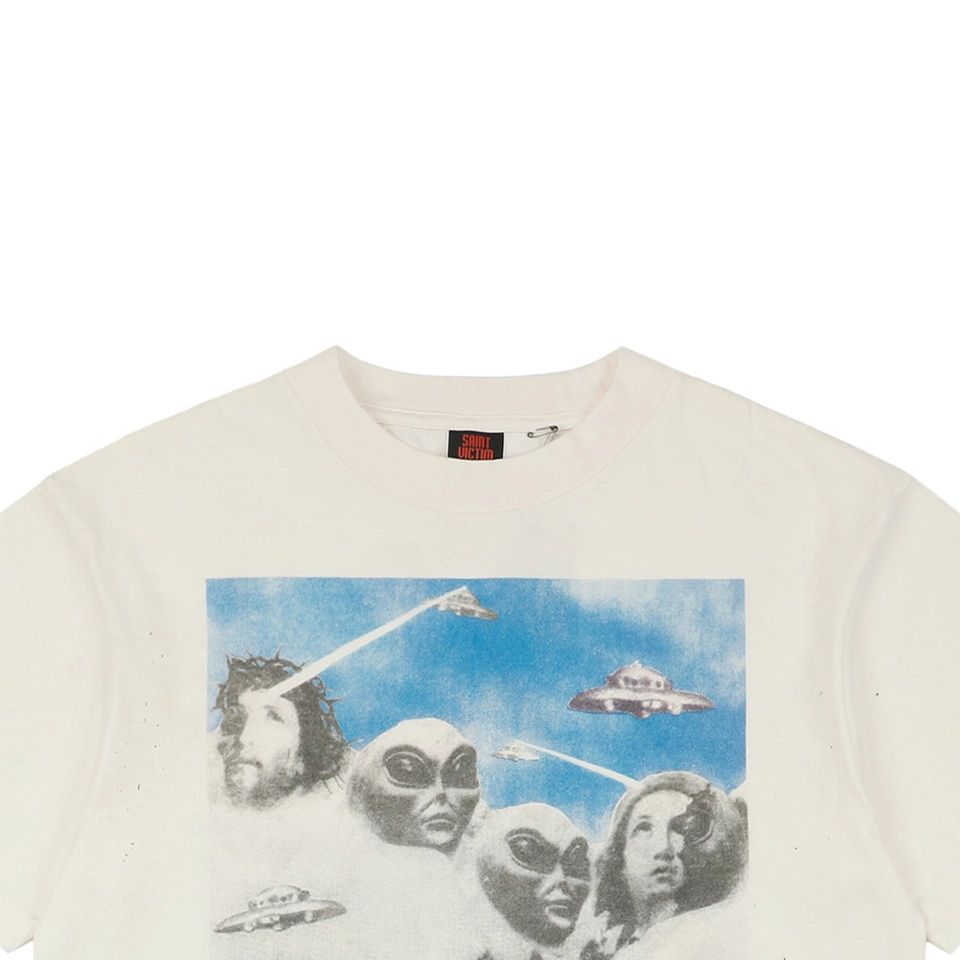 Saint Michael Alien Invasion Crisis T Shirt