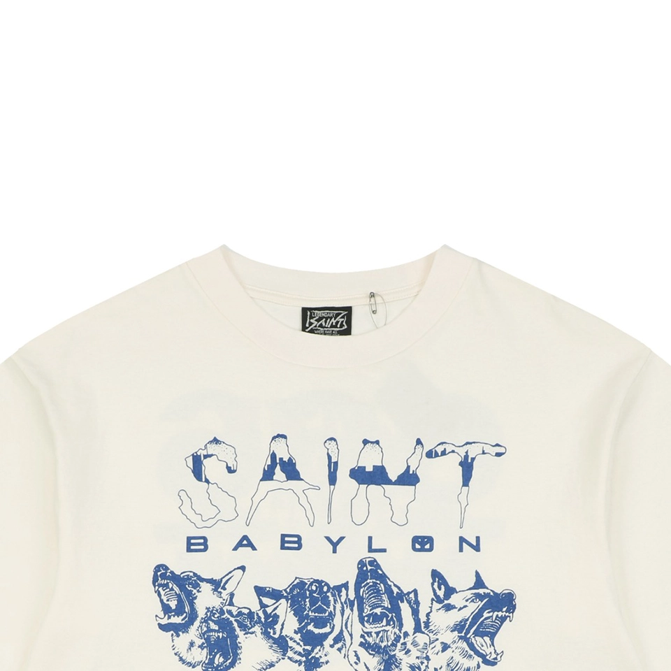 Saint Michael Babylon Wolves Vintage T Shirt