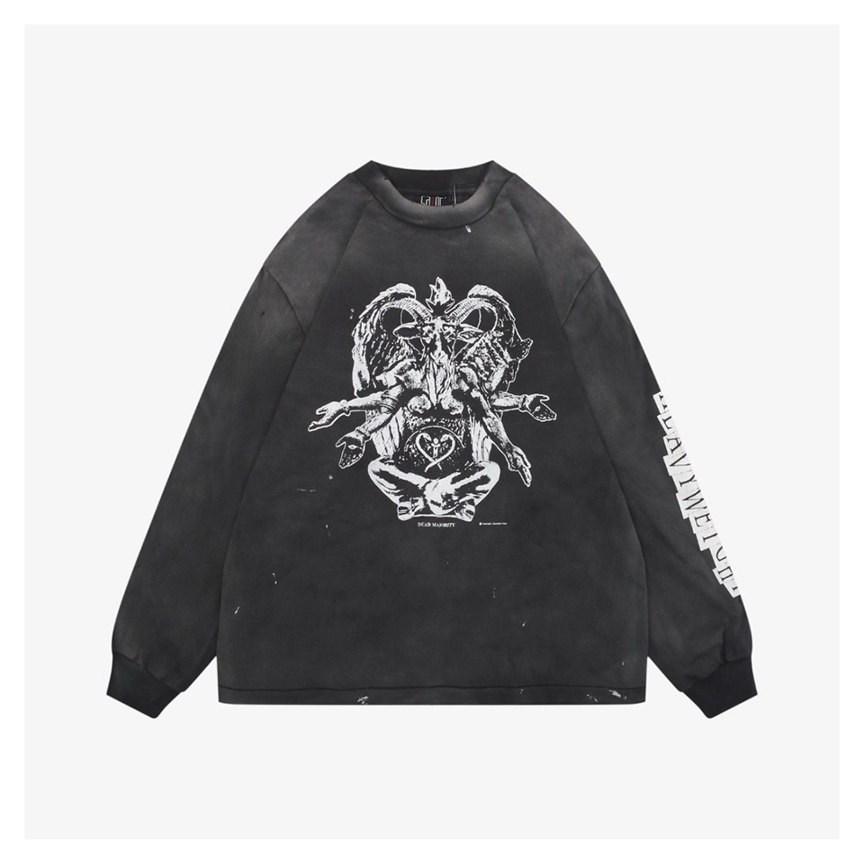 Saint-Michael-Baphomet-Devil-Graphic-Distressed-Shirt3.jpeg.webp Saint Michael Baphomet Devil Graphic Distressed Shirt