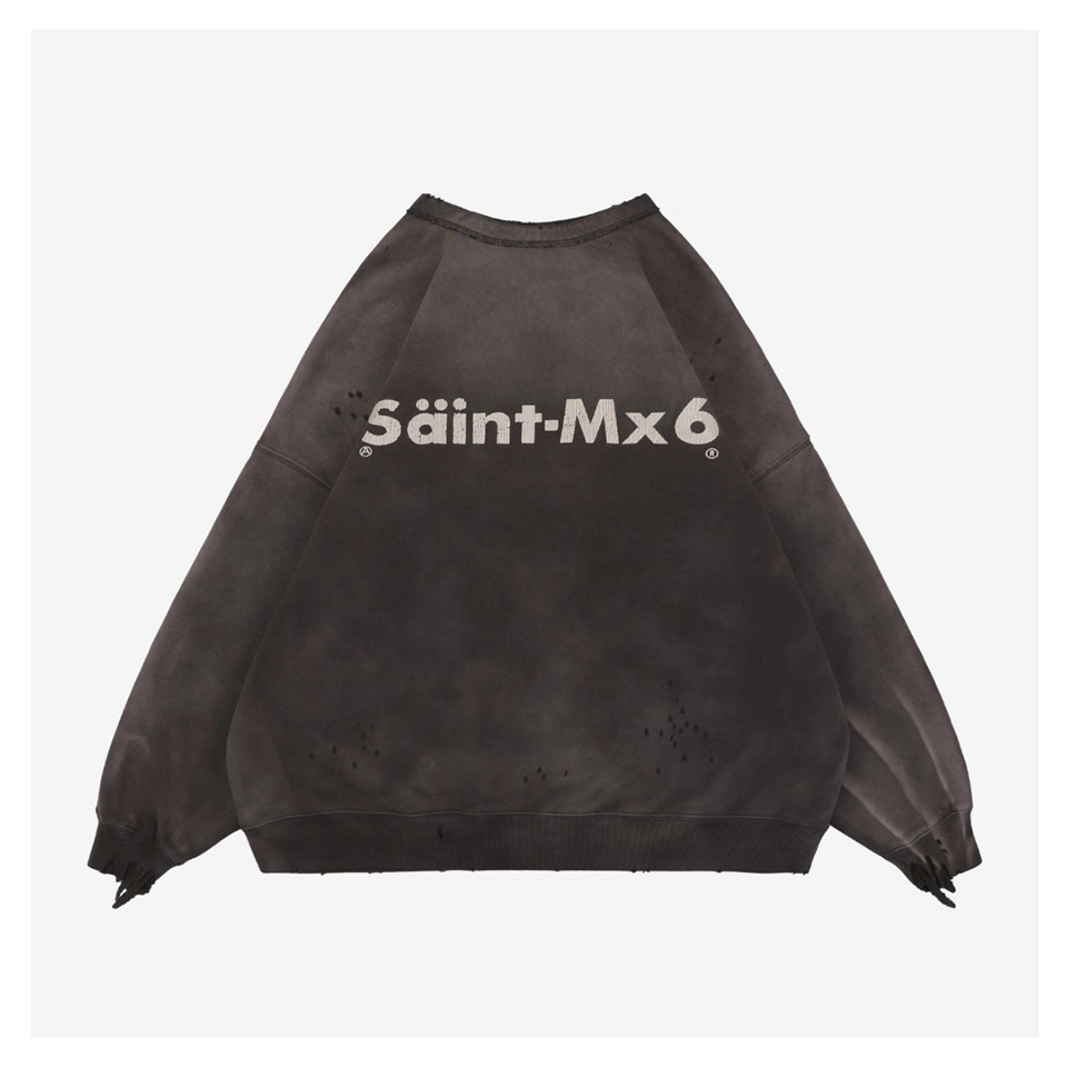 Saint-Michael-CHAOS-Distressed-Crewneck-Sweatshirt8.jpeg.webp Saint Michael Chaos Distressed Crewneck Sweatshirt