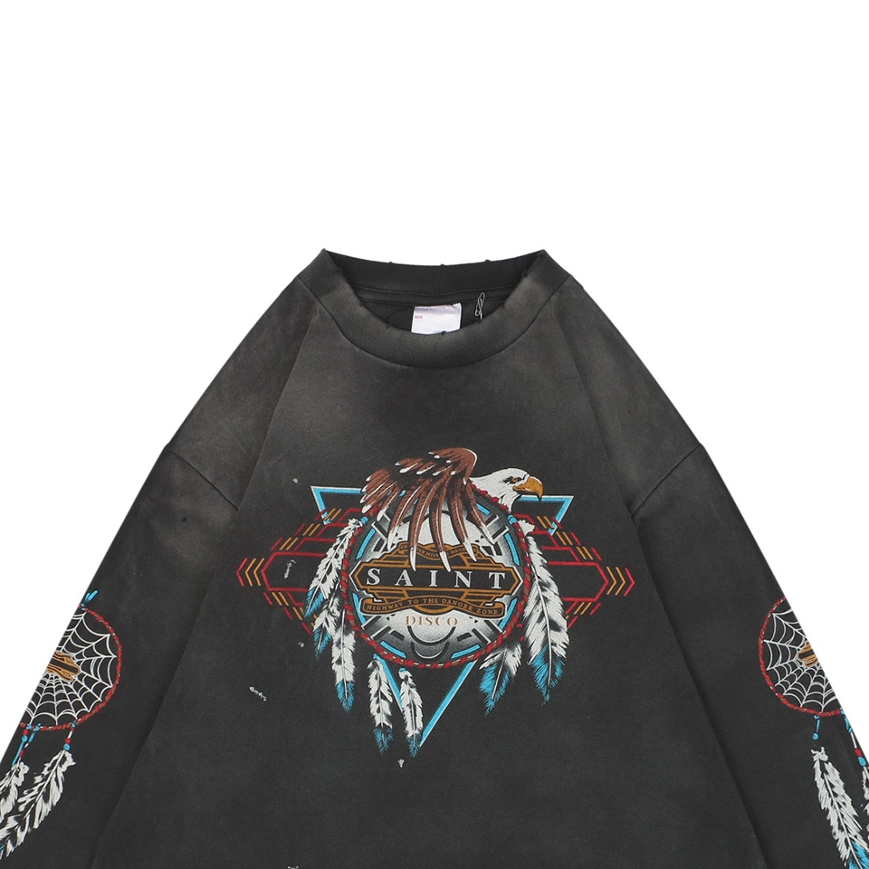 Saint-Michael-Eagle-Feathers-Vintage-Washed-Shirt3.jpeg.webp Saint Michael Eagle Feathers Vintage Washed Shirt