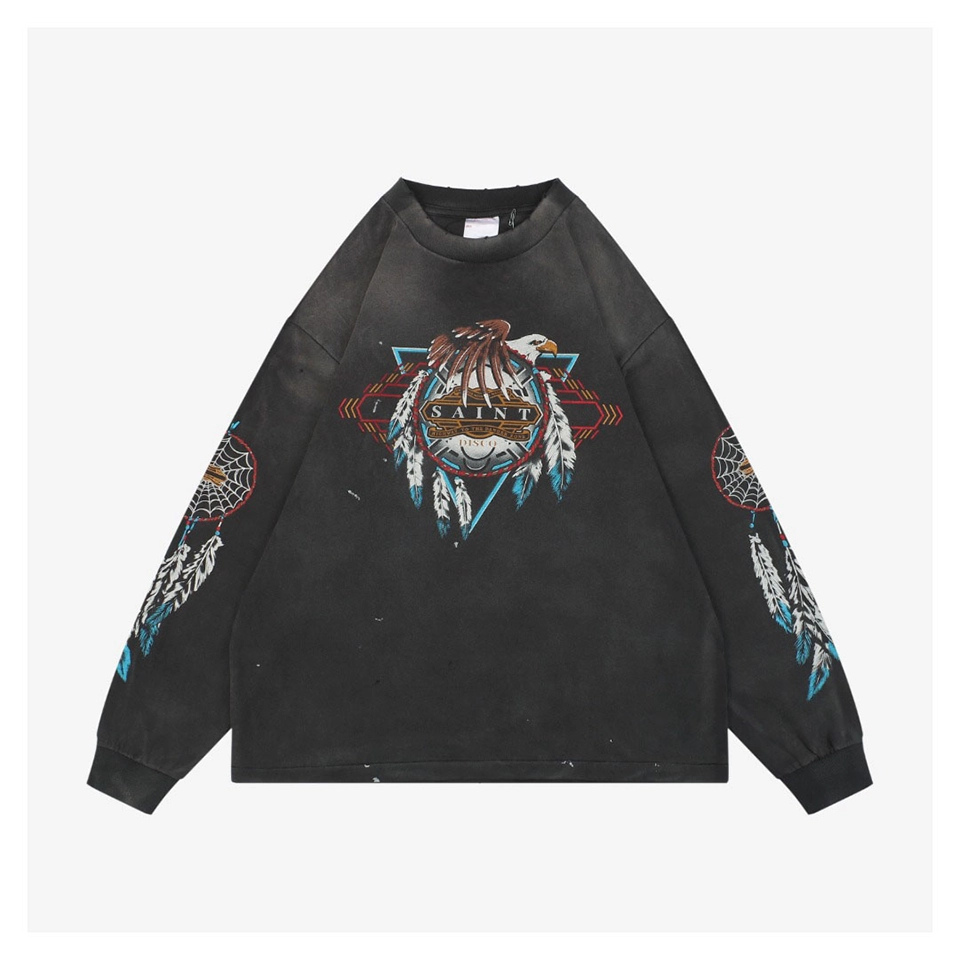 Saint-Michael-Eagle-Feathers-Vintage-Washed-Shirt4.jpeg.webp Saint Michael Eagle Feathers Vintage Washed Shirt