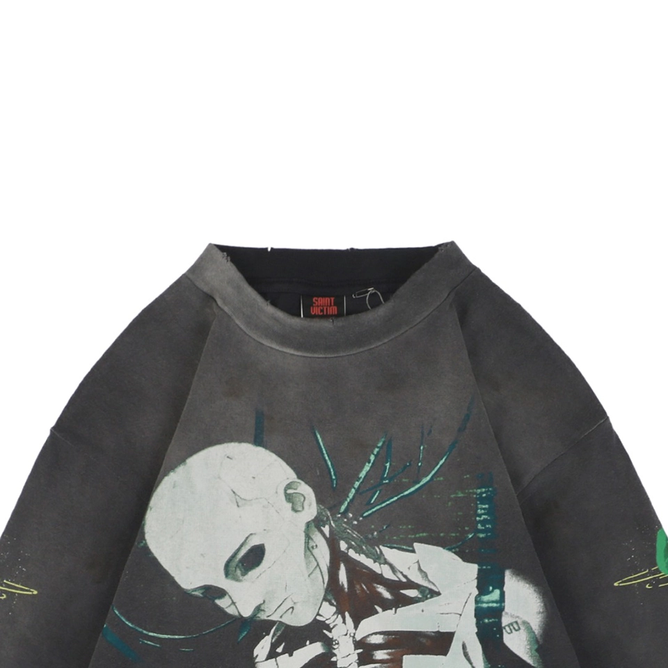 Saint Michael Motoko Bathtub Graphic Print Shirt