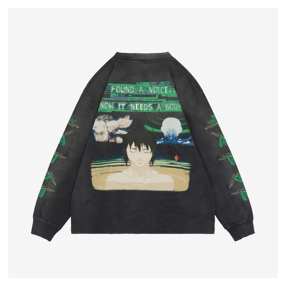 Saint Michael Motoko Bathtub Graphic Print Shirt