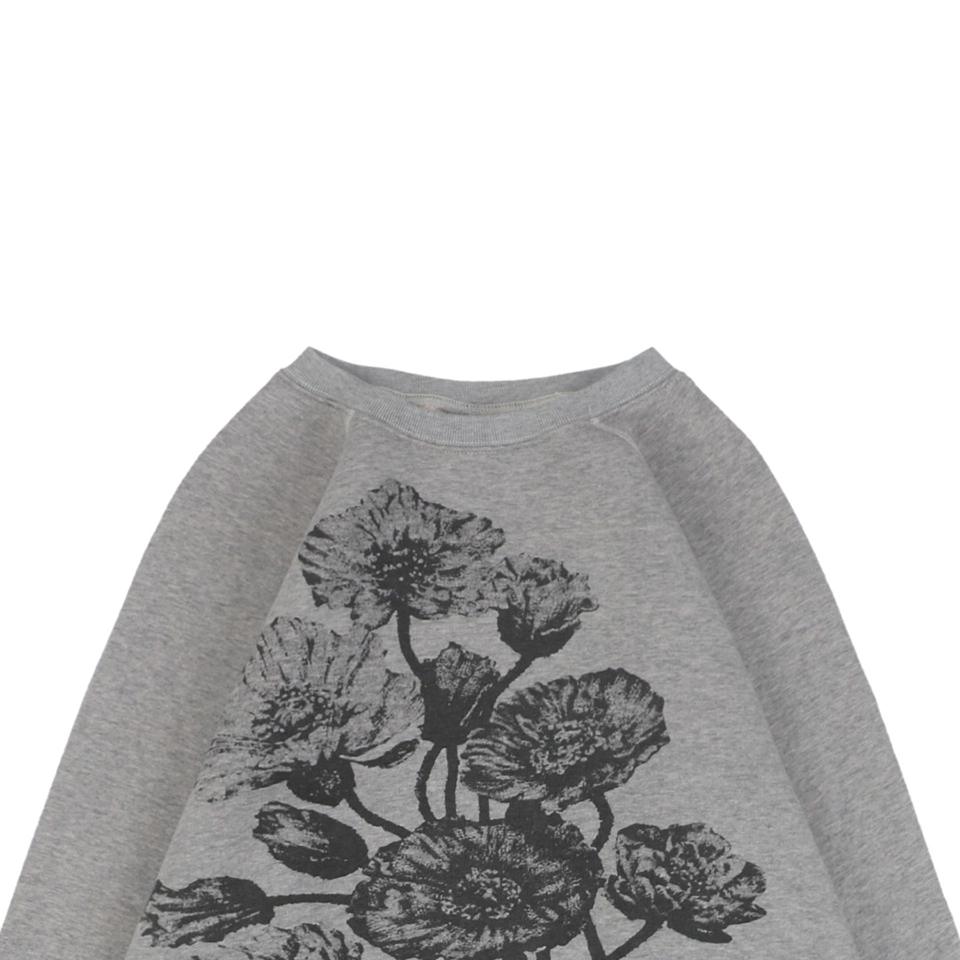 Saint-Michael-Poppy-Floral-Distressed-Print-Crewneck-Sweatshirt1.jpeg.webp Saint Michael Poppy Floral Distressed Print Crewneck Sweatshirt
